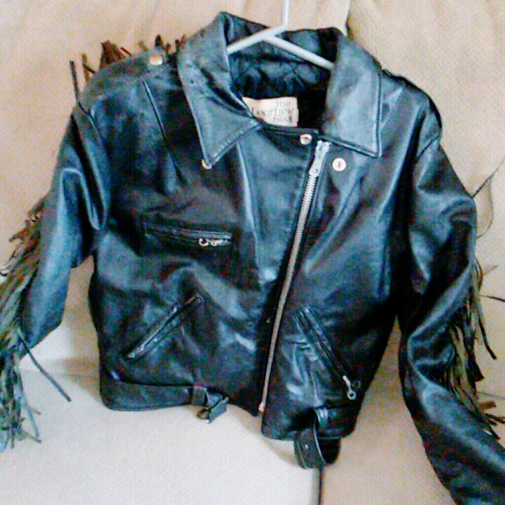 Vintage ladies leather jacket